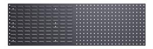 Bott cubio Combination panel1486mm wde x 457mm high. 1/2 perforated (square hole) panel for use with tool hooks and 1/2 louvre panel for use... Bott Combination Panels | Perfo Shadow Boards | Louvre Panels
